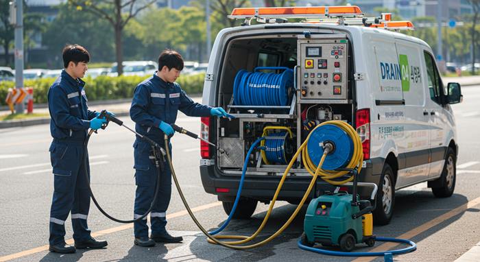김포시 하수구 막힘 배관 고압세척 믿을 수 있는 해결사의 등장입니다