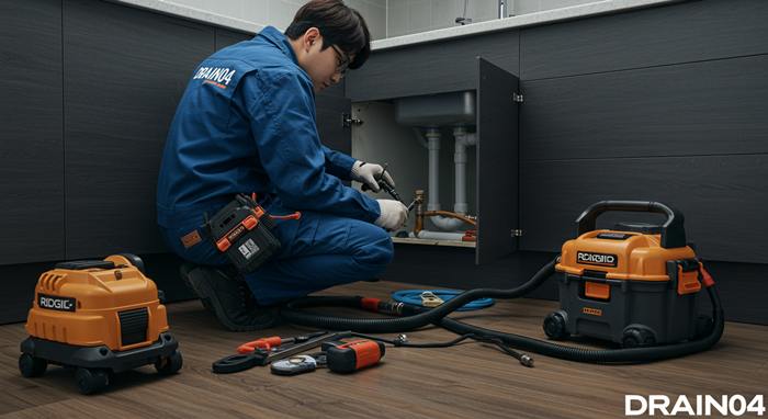 김포 싱크대막힘 배수구 뚫음 깔끔한 처리