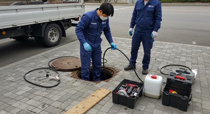 걸포동 싱크대 뚫음 배관 막힘 답답한 속을 확 풀어드립니다