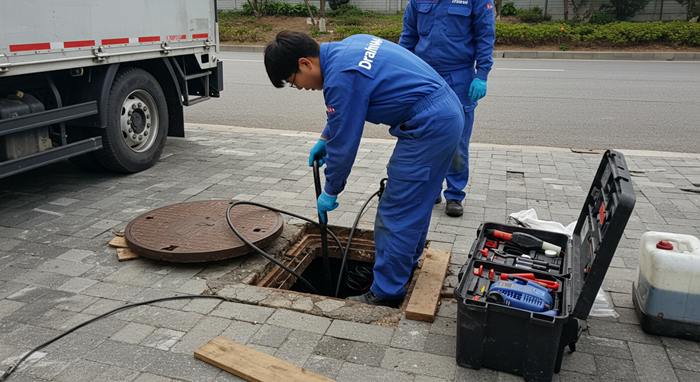 걸포동 하수구 막힘 배관 고압세척 막혔던 숨통을 틔워드립니다