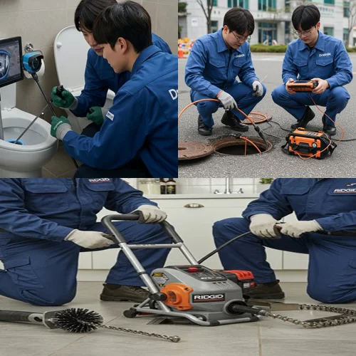 사우동 하수구 막힘 배수구 운까지 뚫어 드립니다