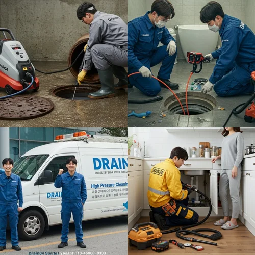 사우동 하수구 막힘 배수구 운까지 뚫어 드립니다