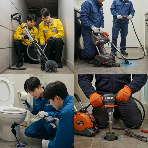 사우동 하수구막힘 업체 하수구 해결사가 왔어요
