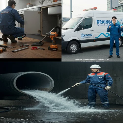 월곶면 하수구막힘 업체 하수구 장인이 뚫어줘요