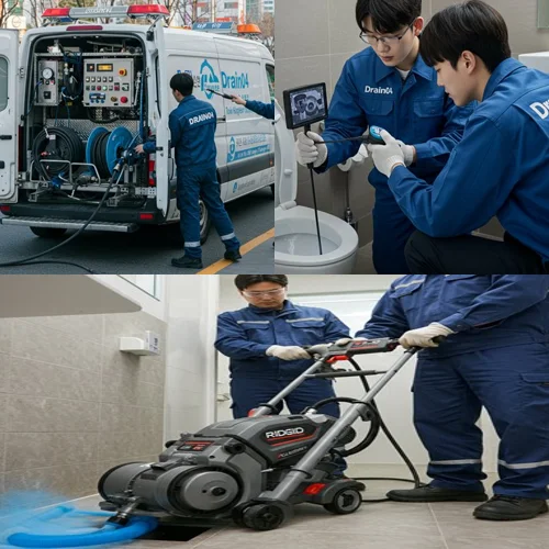 월곶면 하수구막힘 업체 하수구 장인이 뚫어줘요