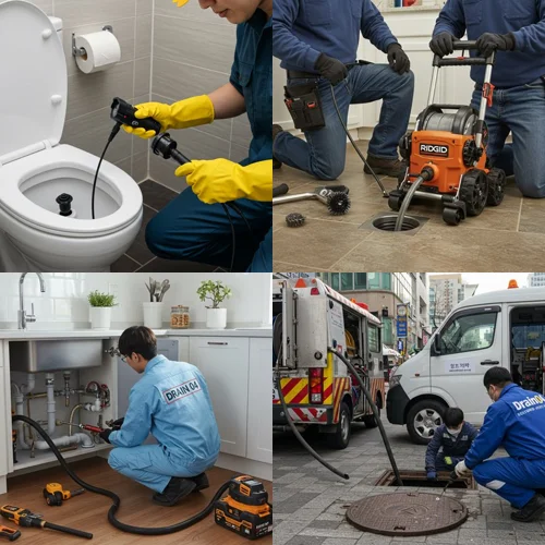 감정동 하수구 막힘 배수구 막힌 곳 없이 완벽하게