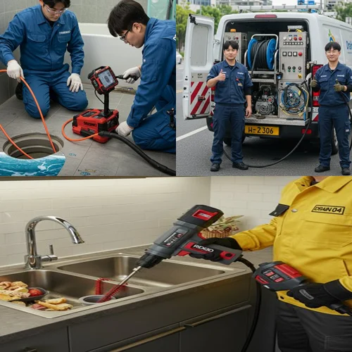 감정동 하수구 막힘 배수구 막힌 곳 없이 완벽하게