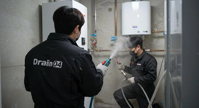 장기동 해빙 하수도 배관 업체 꽁꽁 언 하수도도 뚫어