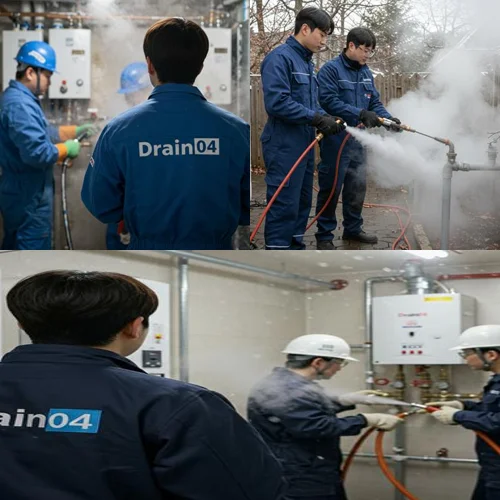 고촌읍 수도 동파 녹임 해빙 꽁꽁 언 곳 녹여서 복구