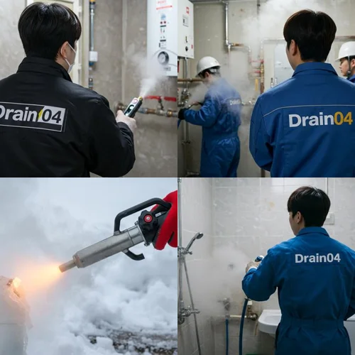 고촌읍 수도 동파 녹임 해빙 꽁꽁 언 곳 녹여서 복구