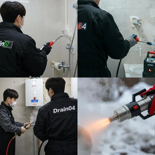 운양동 언 수도 녹임 해빙 업체 전문 기술로 빠르게 해결
