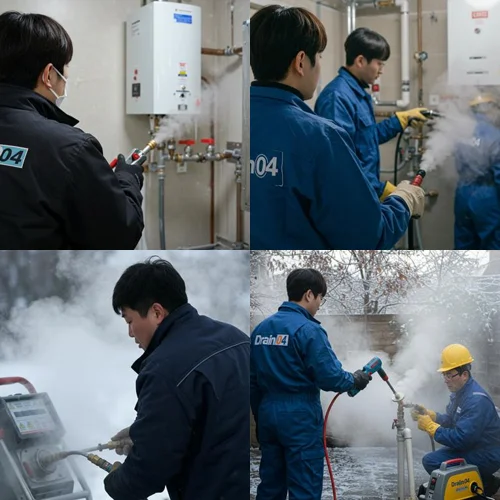 구래동 수도 동파 녹임 해빙 겨울철 걱정 제로 만들어