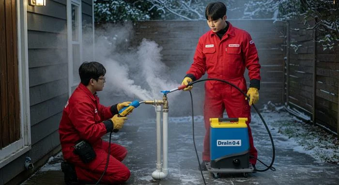 김포 언수도 녹임 하수구 수도관 해빙과 하수구 통수