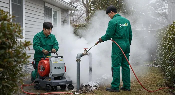 김포 언수도 녹임 하수구 수도관 해빙과 하수구 통수