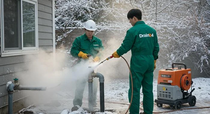 걸포동 해빙 하수도 배관 업체 녹여서 통수 확실 보장