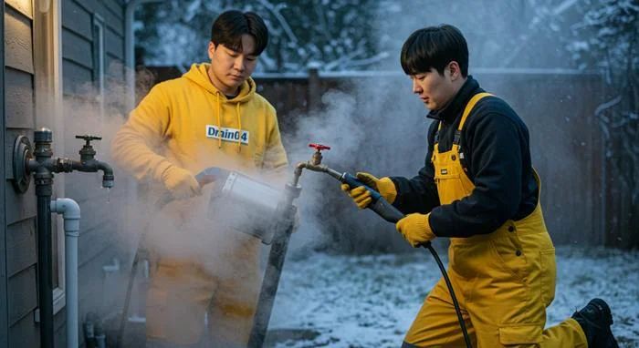 걸포동 해빙 하수도 배관 업체 녹여서 통수 확실 보장