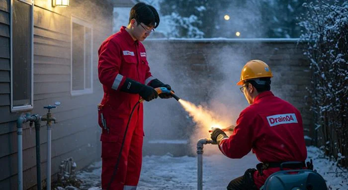걸포동 해빙 하수도 배관 업체 녹여서 통수 확실 보장