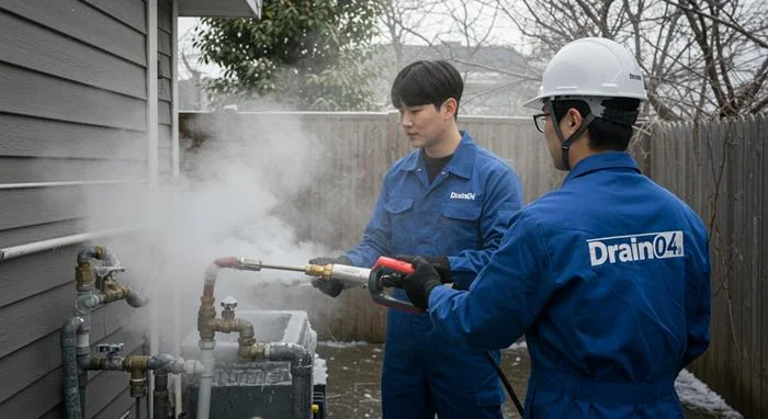 감정동 언 수도 녹임 해빙 업체 녹여서 새 배관처럼 통수