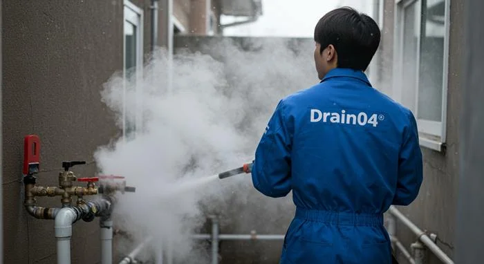 고촌읍 해빙 하수도 배관 업체 겨울에도 시원한 물줄기