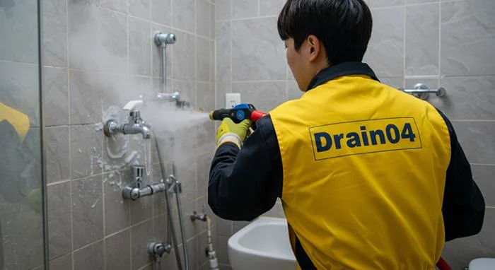 김포 하수구 해빙 얼었을때 꽁꽁 언 하수구 시원하게