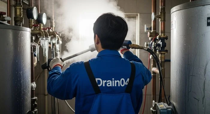 운양동 수도 동파 녹임 해빙 확실하게 녹여서 뚫어