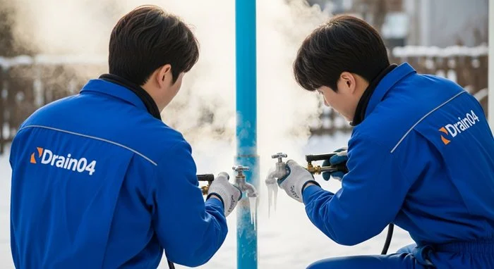 구래동 언 수도 녹임 해빙 업체 동파 고민 저희가 끝내요