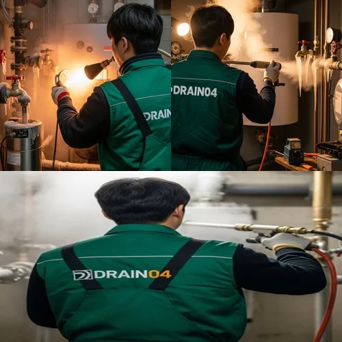 마산동 수도관 동파 하수구 겨울 배관 해빙은 전문가에게