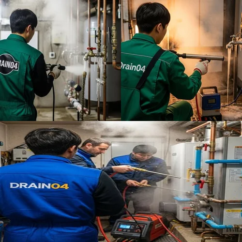 해빙 서비스로 안전하고 신속한 하수관 동파 예방