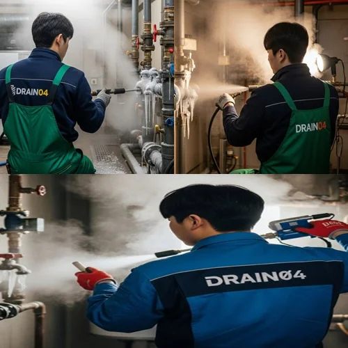 하수구 녹임 작업의 성공과 김포시 관리사재의 노력