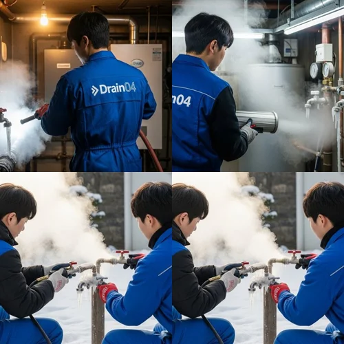 월곶면 수도 동파 녹임 해빙 녹임부터 통수까지 완벽