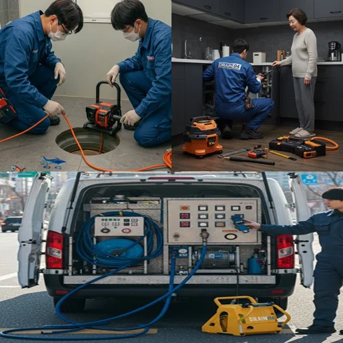 운양동 하수구막힘 업체 시원한 전문가가 해결