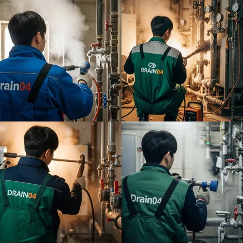 김포시 하수구 해빙 얼었을때 하수구 막힘 동파 해결사