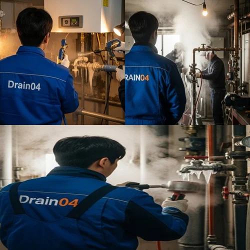 감정동 수도 동파 녹임 해빙 녹여서 새것처럼 깔끔하게