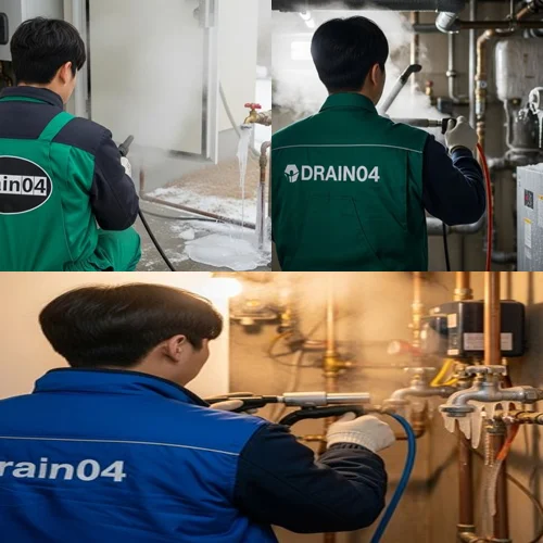 북변동 수도 동파 녹임 해빙 배관 해빙의 달인이 왔어요