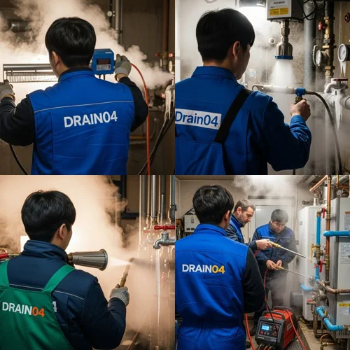 대곶면 수도관 동파 하수구 빠르게 녹여서 복구 완료