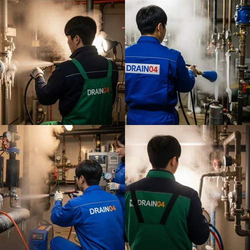 김포 수도 얼었을때 수도 동파 신속하게 녹여