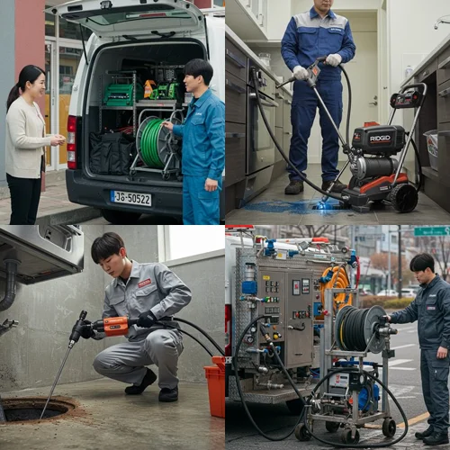 사우동 싱크대막힘 역류 꽉 막힌 운까지 뚫어