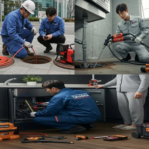 구래동 하수구 막힘 배수구 시원하게 뚫어 드릴게요