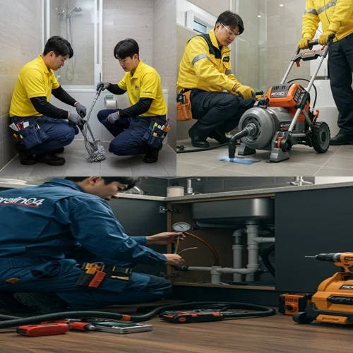 구래동 하수구 막힘 배수구 시원하게 뚫어 드릴게요