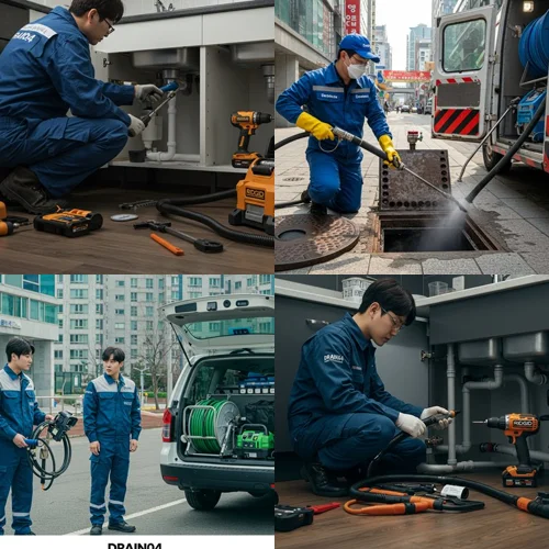 마산동 하수구 막힘 배수구 확실한 통수 보장