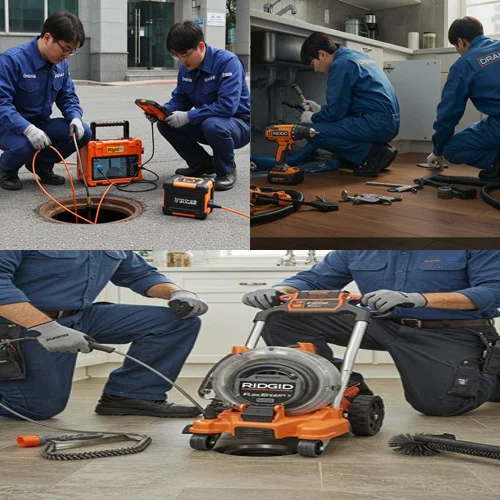 걸포동 변기 막힘 수리, 빌라 화장실 칫솔 제거 완료 후기 (신기)