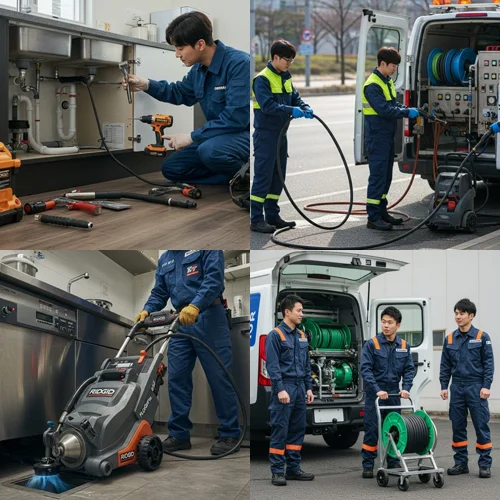 대곶면 변기 막힘 수리, 공장 기숙사 화장실 막힘 전문 후기 (신속)