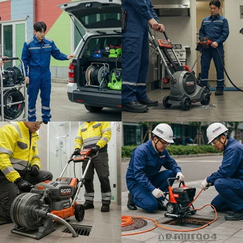 사우동 변기 막힘 수리 김포시청 근처 상가 화장실 막힘 해결 완료