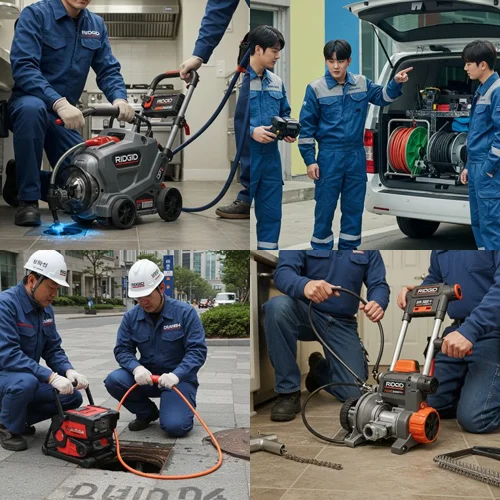 셀프 작업 실패 후 부른 전문가, 김포 하수구 뚫음 하수도 리얼 후기