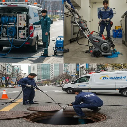 셀프 작업 실패 후 부른 전문가, 김포 하수구 뚫음 하수도 리얼 후기