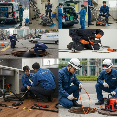 셀프 작업 실패 후 부른 전문가, 김포 하수구 뚫음 하수도 리얼 후기