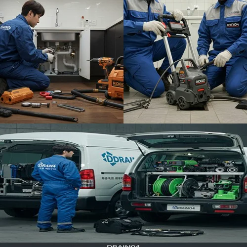 셀프 작업 실패 후 부른 전문가, 김포 하수구 뚫음 하수도 리얼 후기