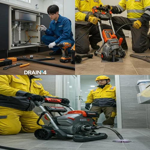 셀프 작업 실패 후 부른 전문가, 김포 하수구 뚫음 하수도 리얼 후기