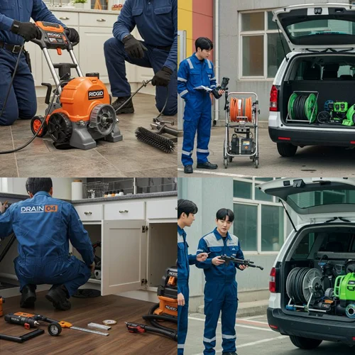 걸포동 하수구 뚫음 하수도, 빌라 주차장 트랜치 막힘 해결 후기 공유