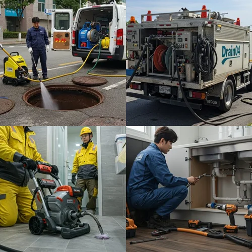 고촌읍 하수구 뚫음 하수도, 상가 기름때 제거 전문 후기 남겨요